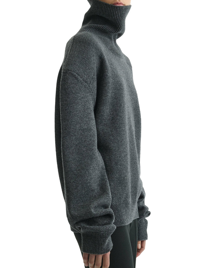 Phoebe Philo Women Wool And Cashmere Patched Shoulder Sweater PHOEBE PHILO
