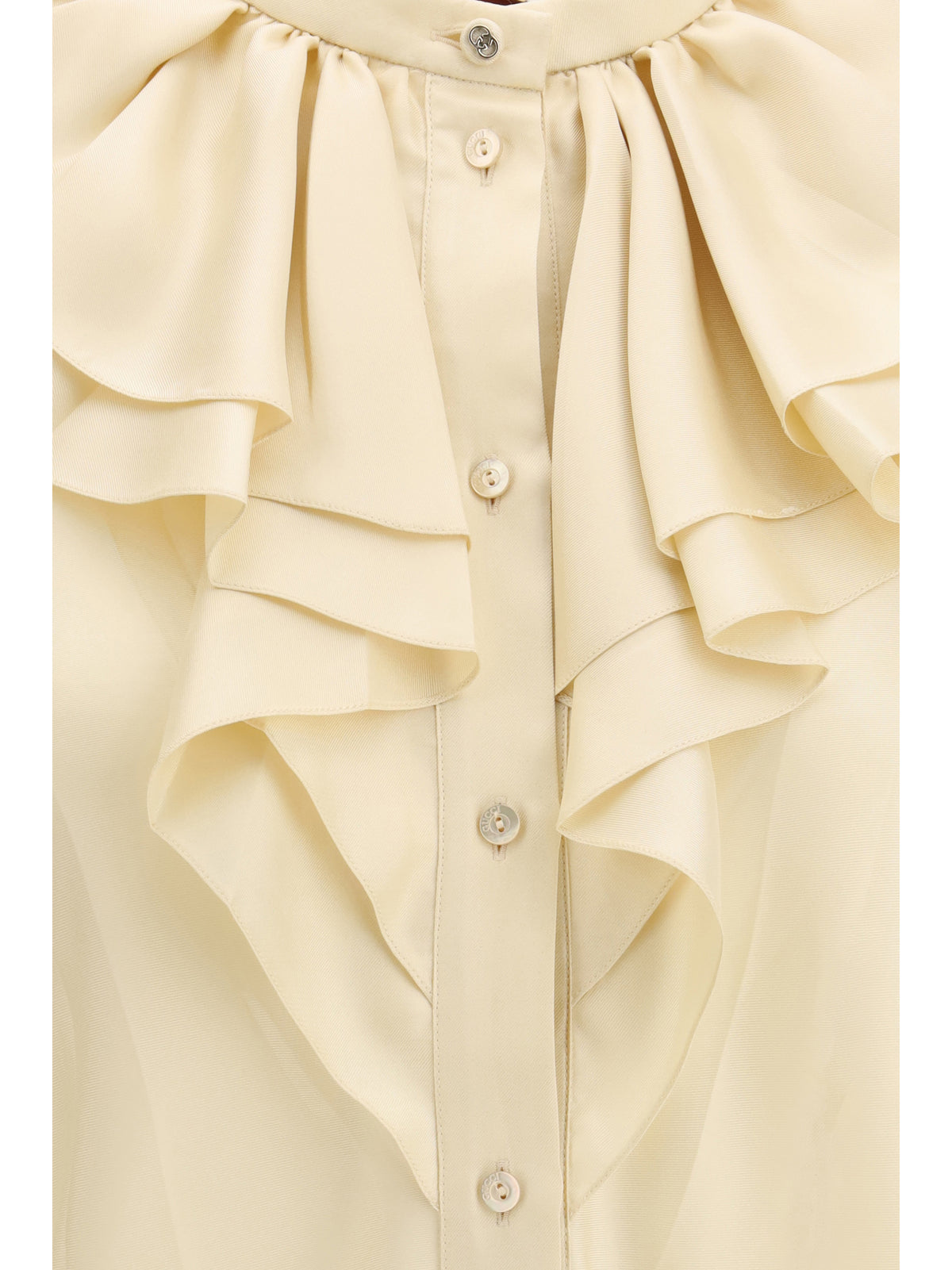 Gucci Women Silk Twill Shirt GUCCI