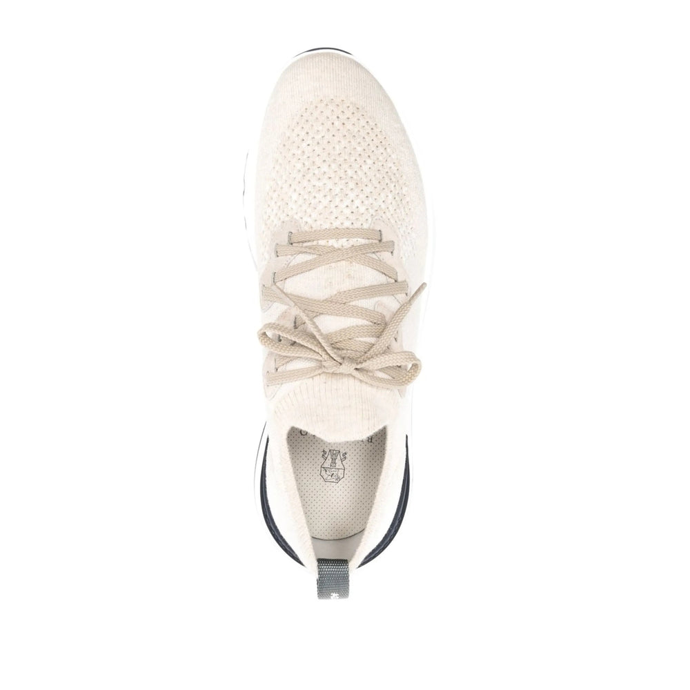 Brunello Cucinelli White Trainers - Low-Tops Men