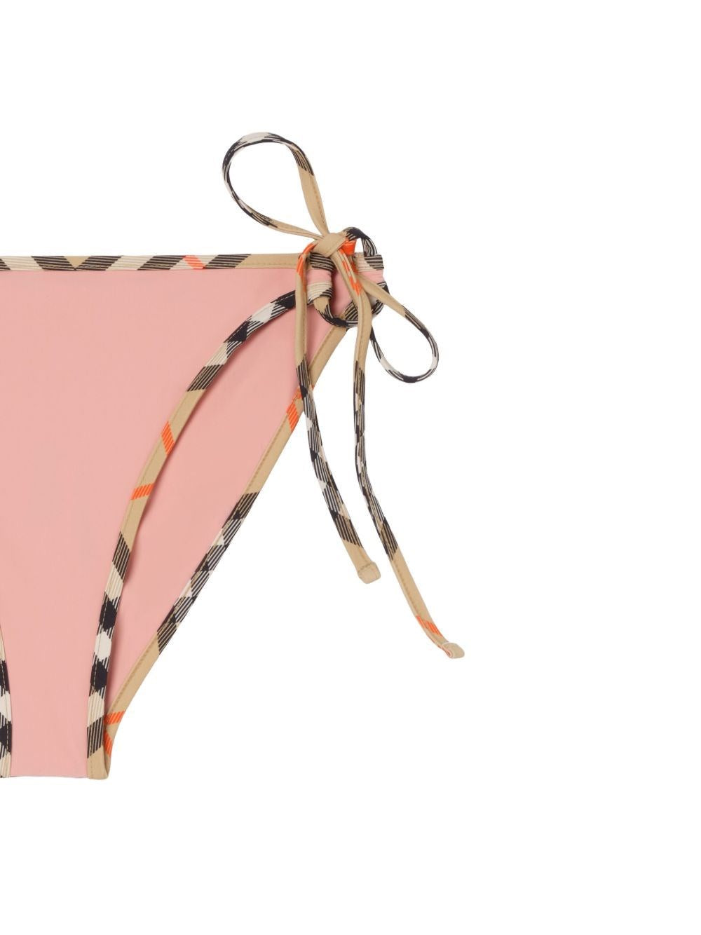 Burberry Women Bikini Bottoms With Checked Edges BURBERRY