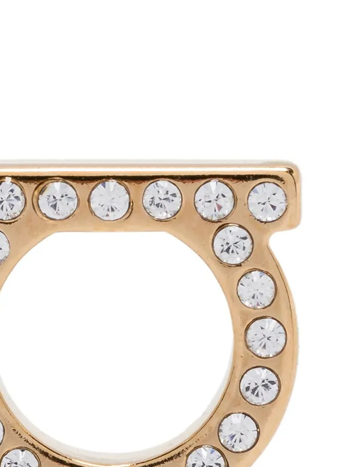 Ferragamo Women 'Gancini Crystals (L)' Earrings FERRAGAMO