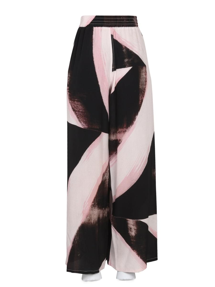Alexander Mcqueen Women Brushstroke Graphic Pants ALEXANDER MCQUEEN
