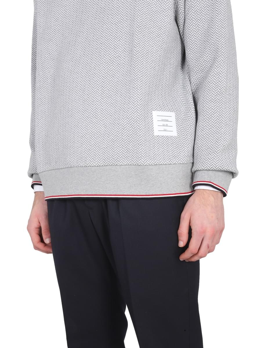 Thom Browne Men Herringbone Jersey THOM BROWNE
