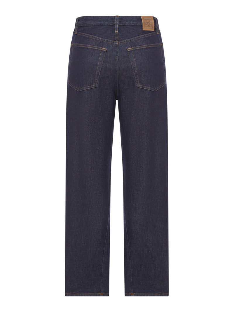 Toteme Women Demin Jeans With Twisted Seams TOTEME
