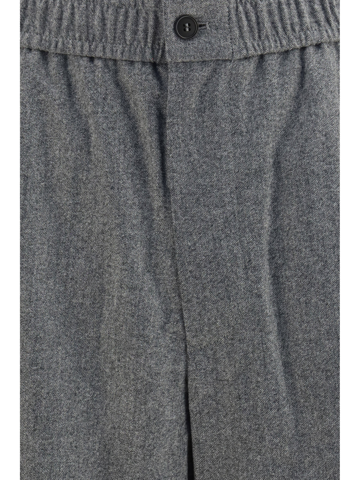 Giorgio Armani Men Oversized Pants In Wool And Cashmere With Denim Effect GIORGIO ARMANI