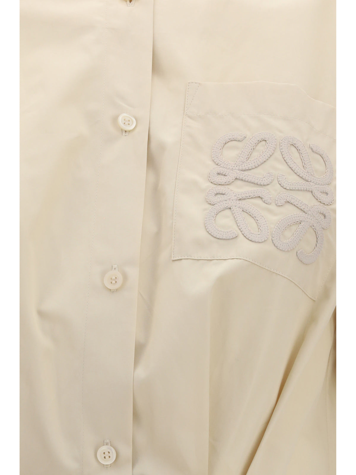 Loewe Women Lightweight Cotton Poplin Dress LOEWE