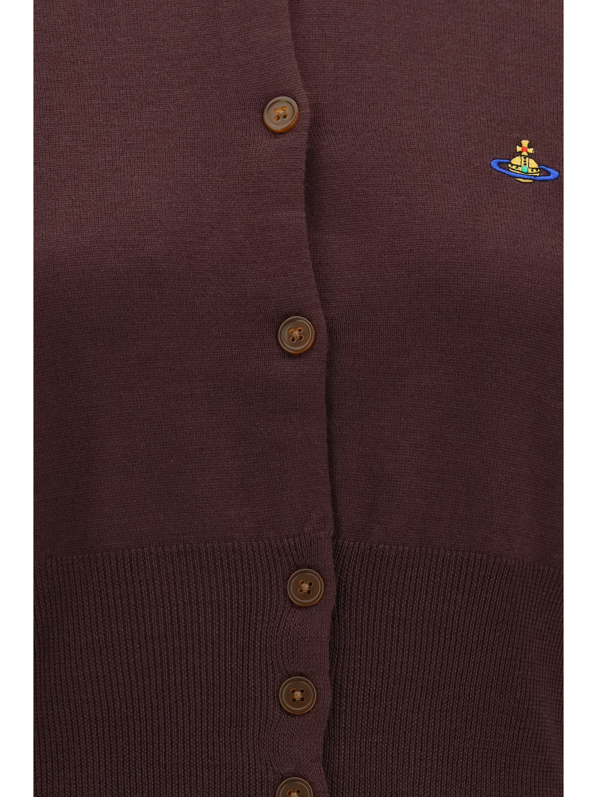 Vivienne Westwood Women Bea Cropped Wool Cardigan VIVIENNE WESTWOOD