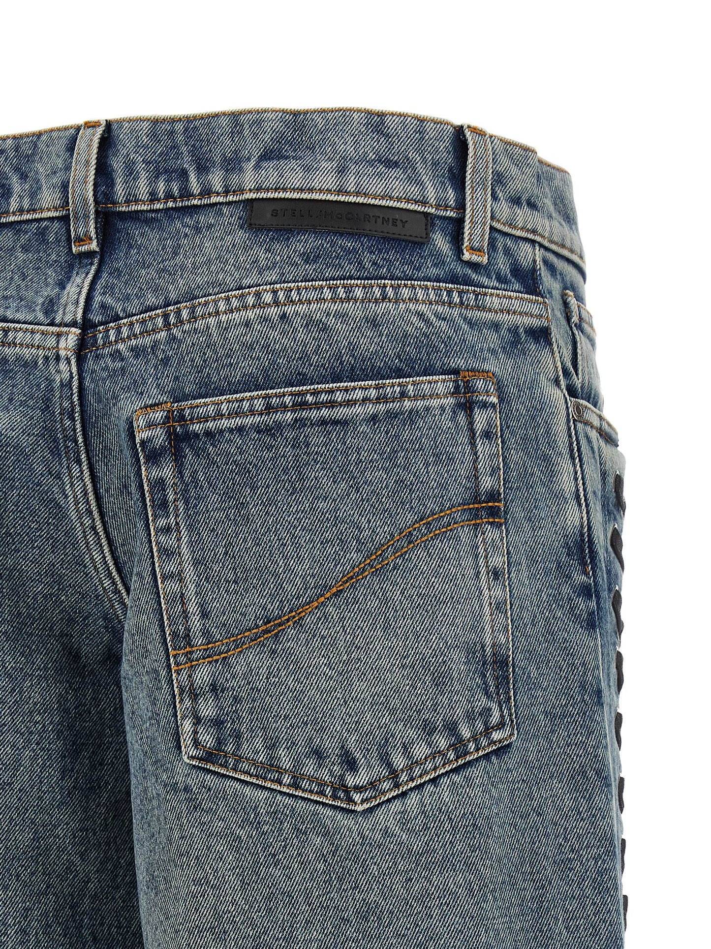 Stella Mccartney Women Lace-Up Jeans STELLA MCCARTNEY