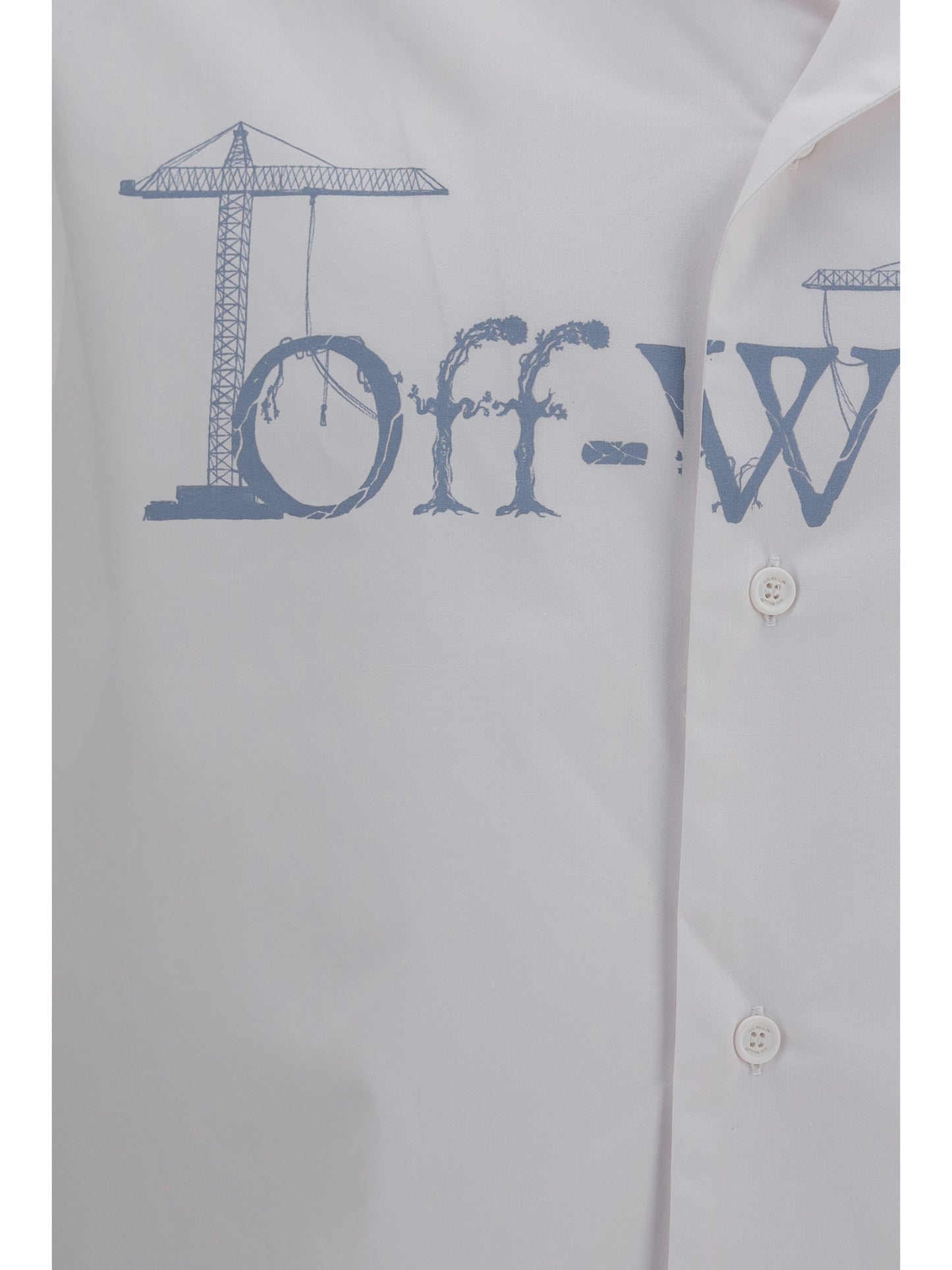 Off-White Men City Nature Bowling Shirt OFF-WHITE