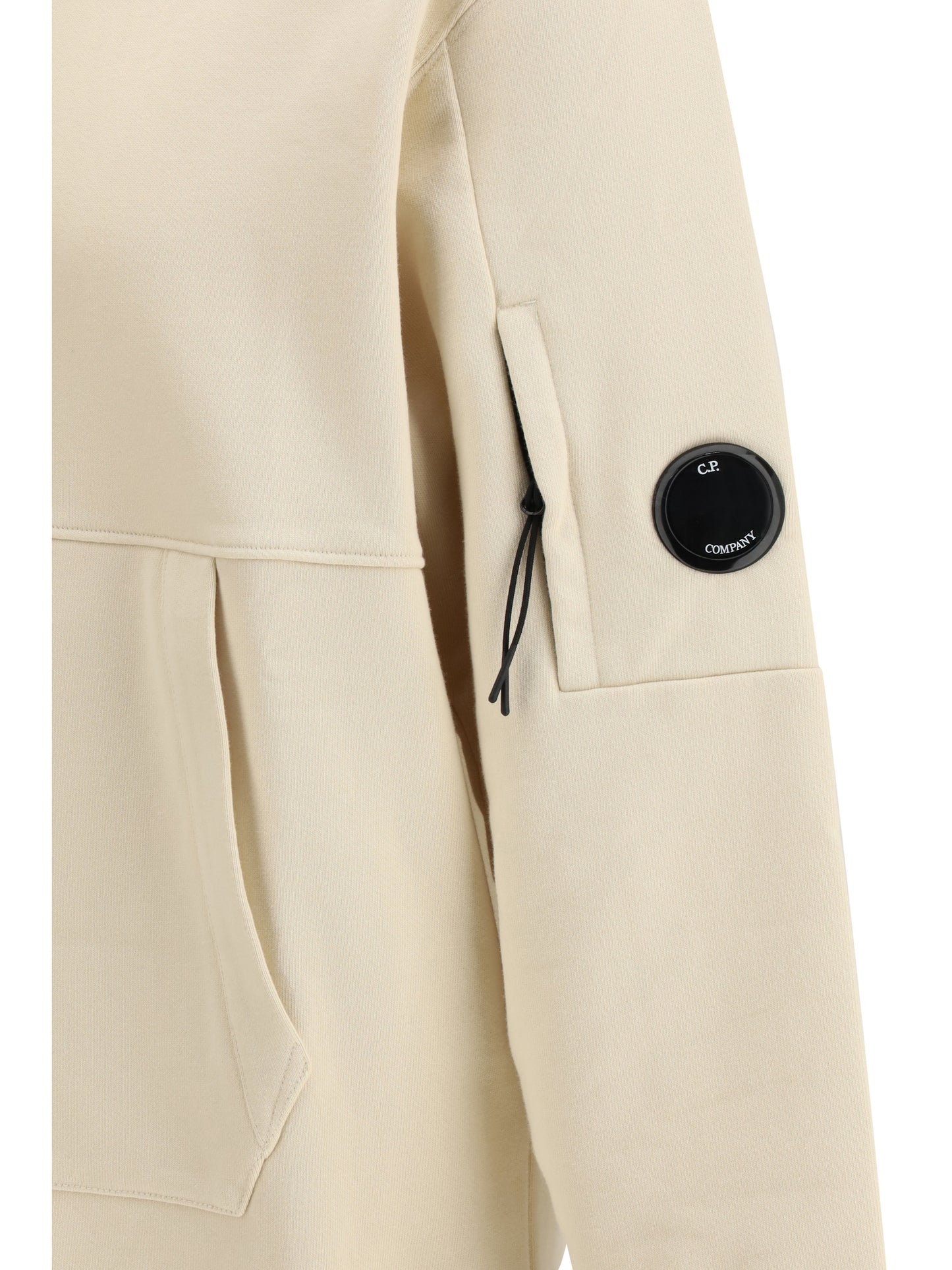 C.P. Company Men Diagonal Raised Fleece Hooded Sweatshirt C.P. COMPANY