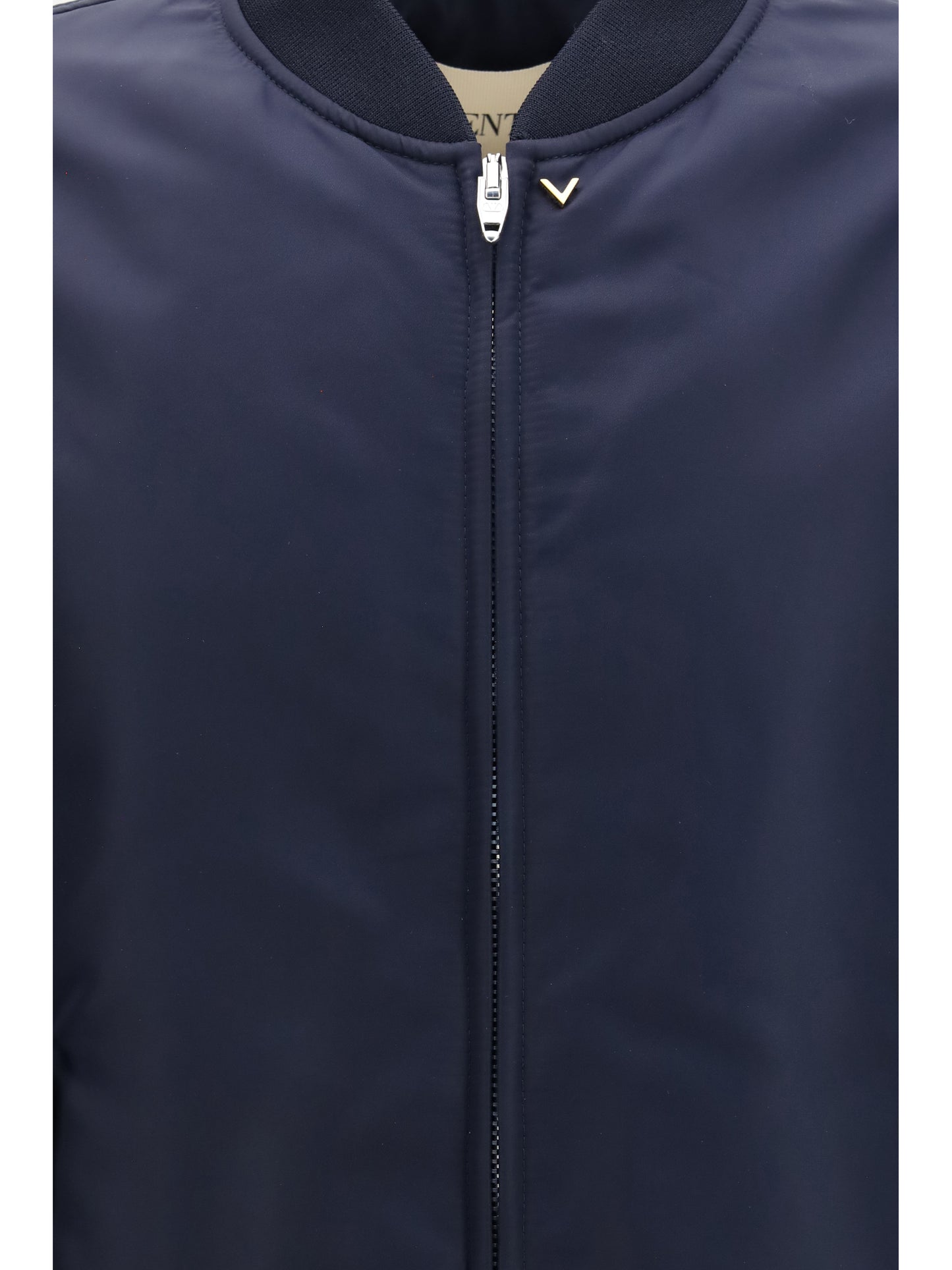 Valentino Men Nylon Jacket With Ruffles VALENTINO