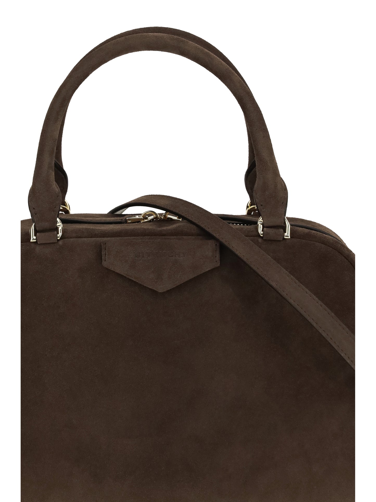 Givenchy Women Antigona East-West Soft Medium Suede Handbag GIVENCHY