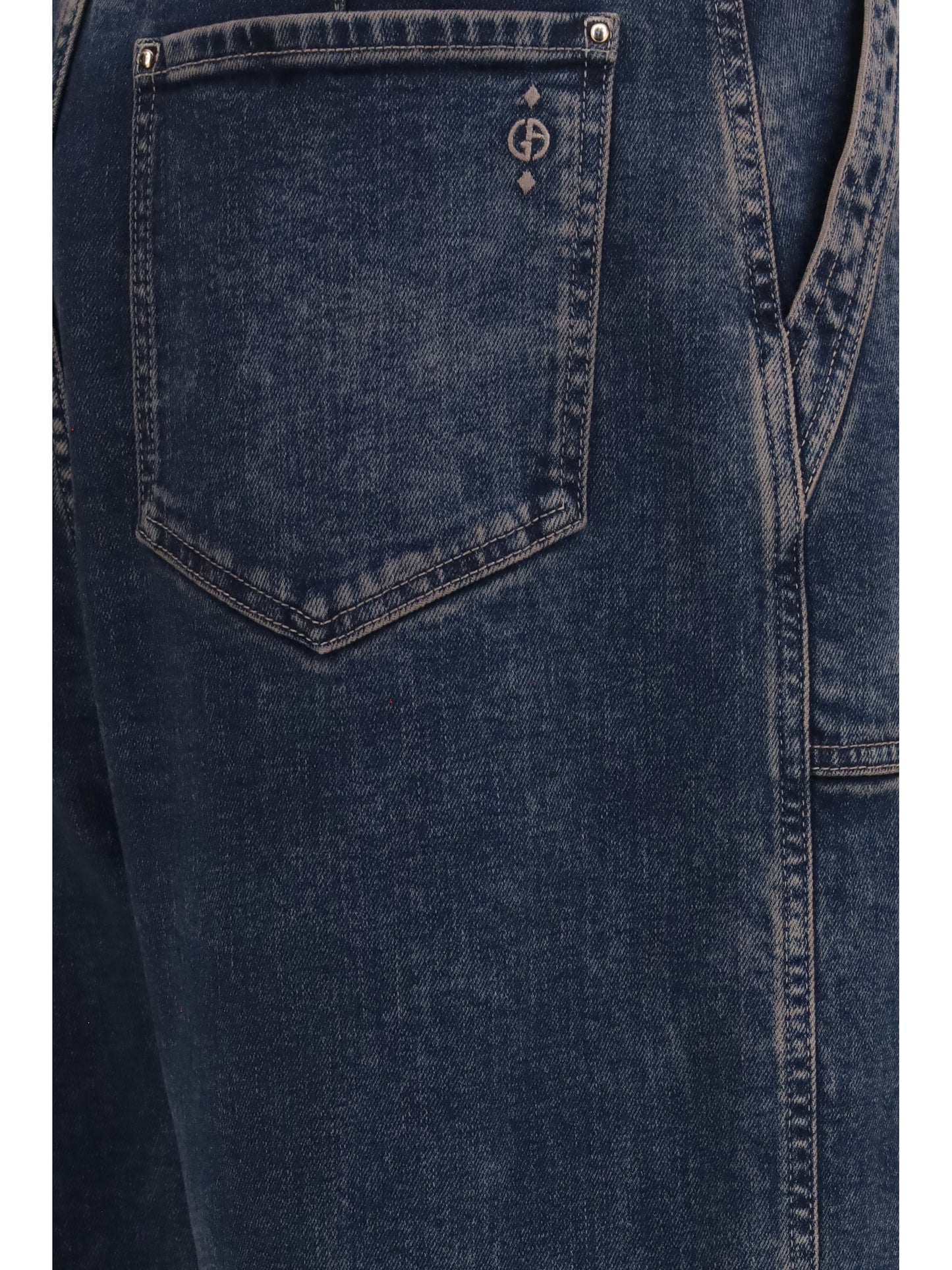 Giorgio Armani Women Wide-Leg Jeans With Belt GIORGIO ARMANI