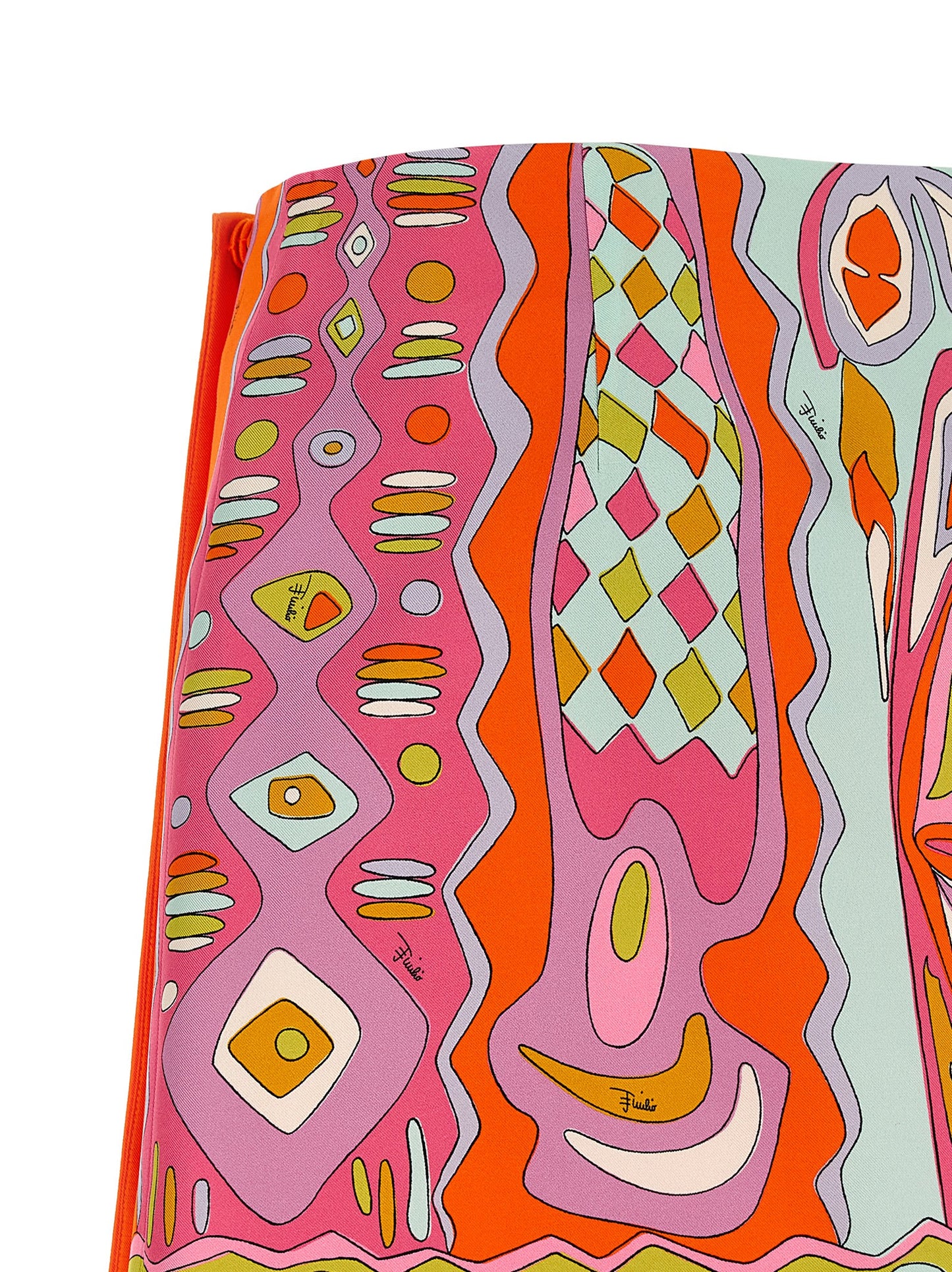 Emilio Pucci Women 'Angoli' Print Twill Skirt PUCCI
