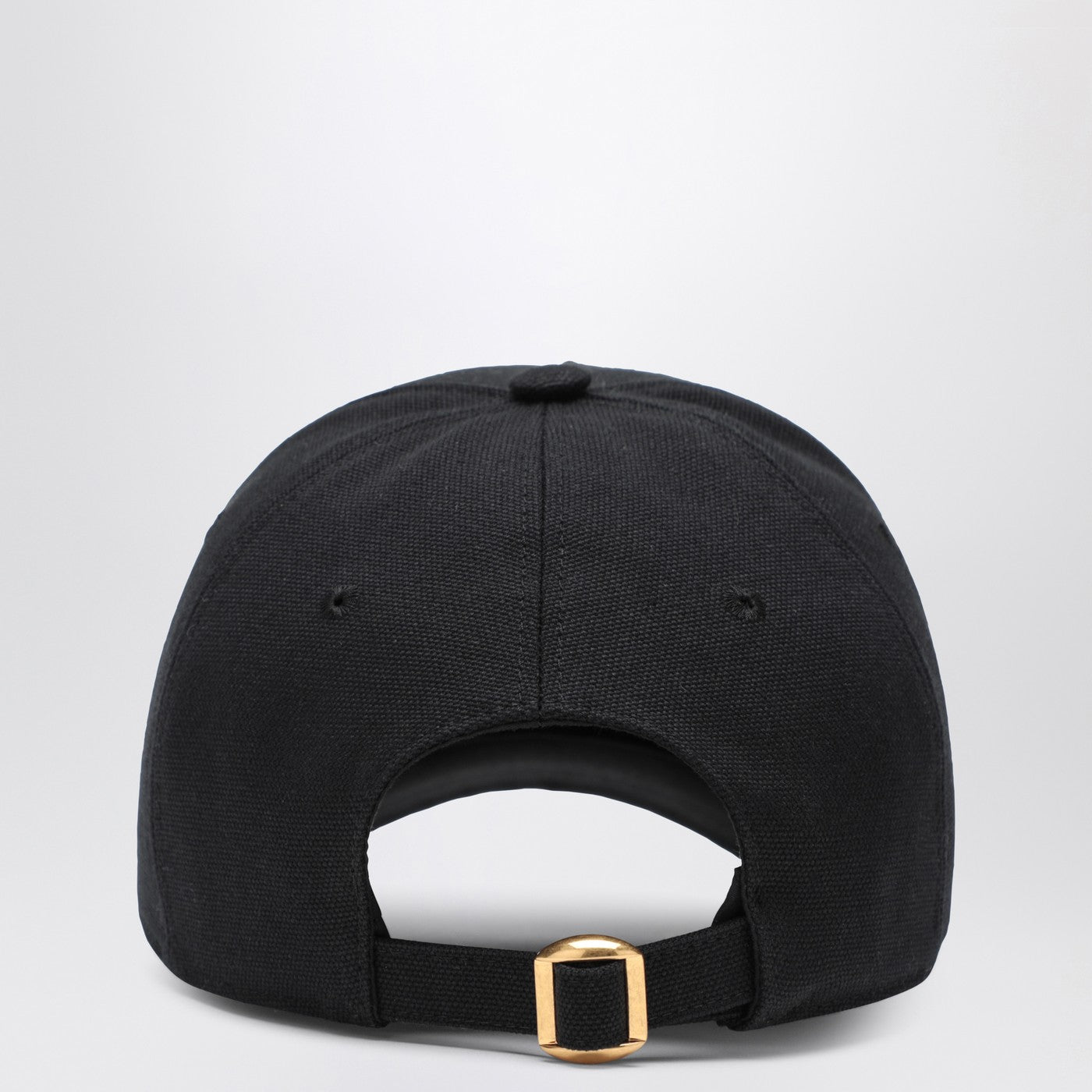 Valentino Garavani Chez Valentino Black Baseball Cap Women VALENTINO GARAVANI