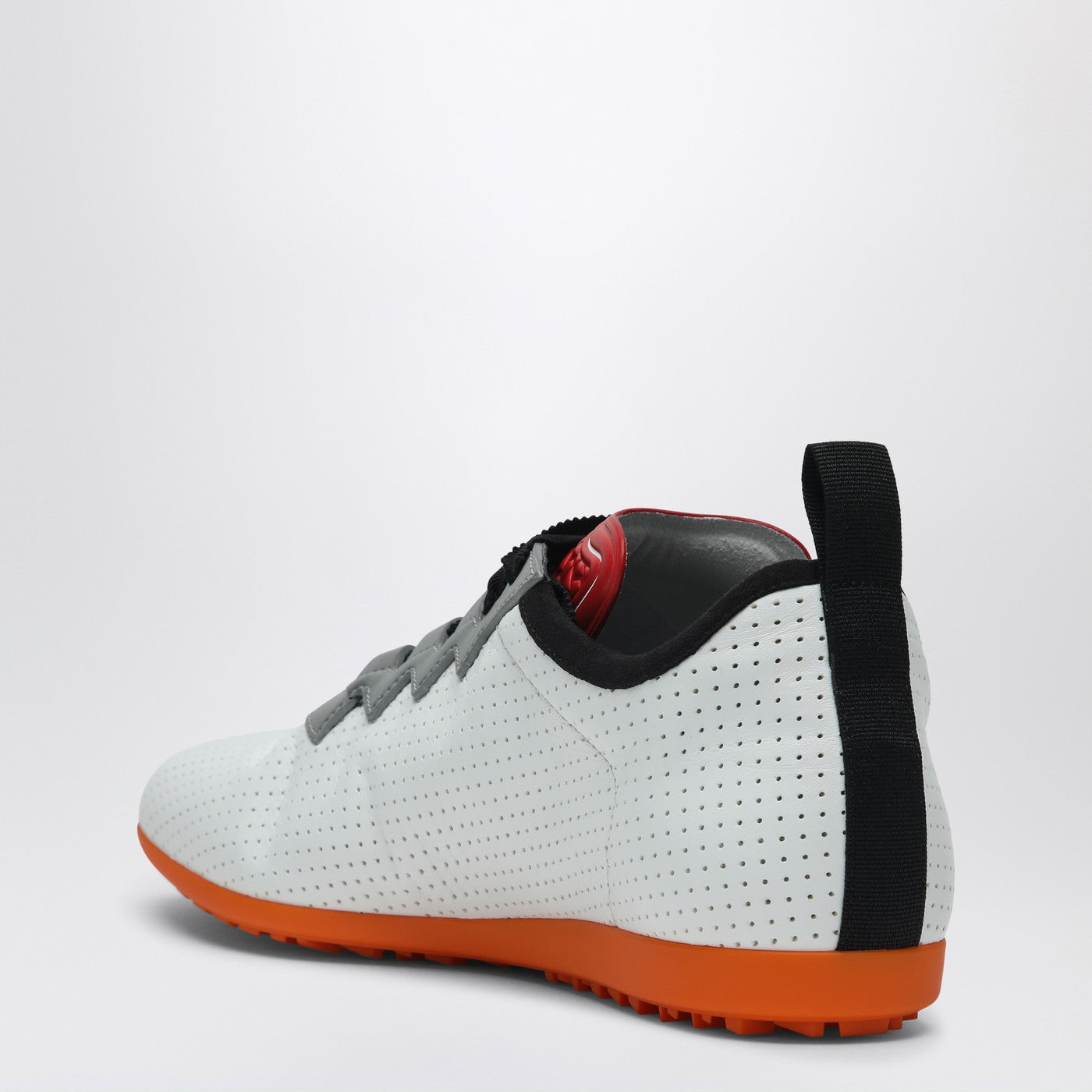 Valentino Garavani White Perforated Nappa Leather Chromathon Sneakers Women VALENTINO GARAVANI