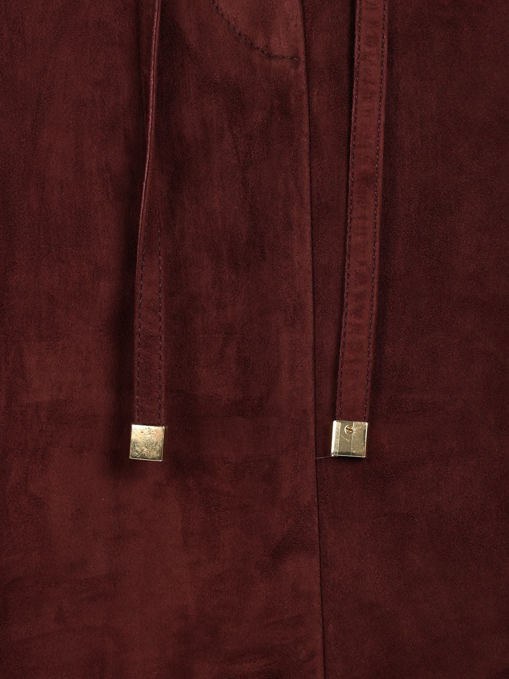 'S Max Mara Women Suede Longuette Skirt S MAX MARA