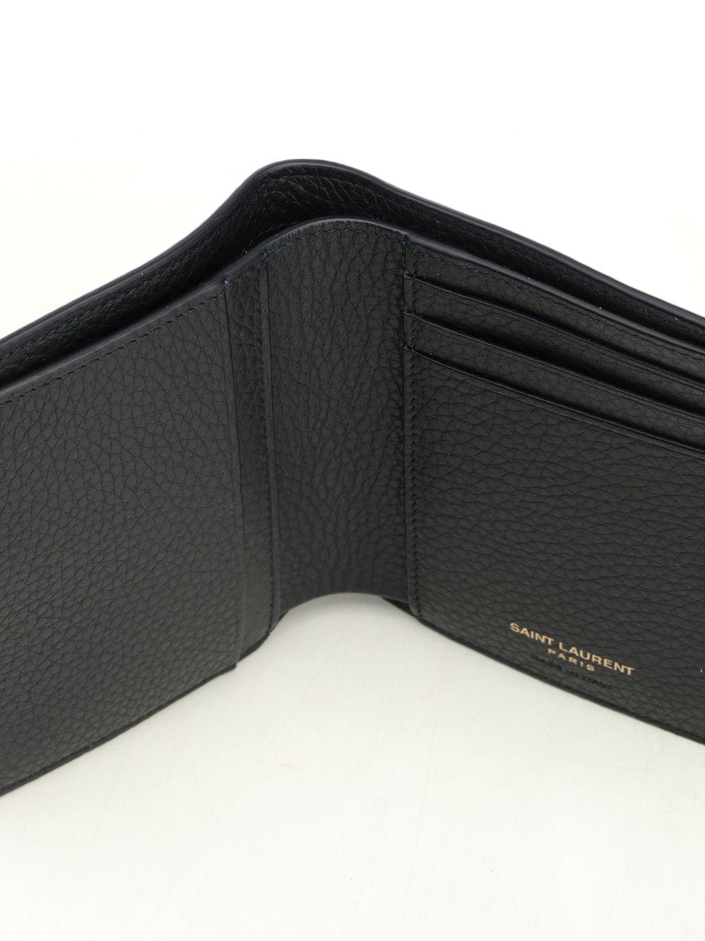 Saint Laurent Men "Tiny Cassandre" Card Holder SAINT LAURENT