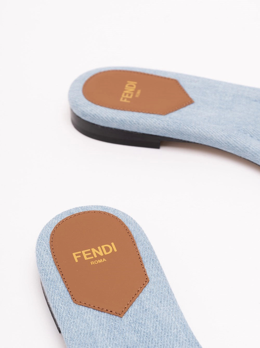 Fendi Women Denim Slides FENDI