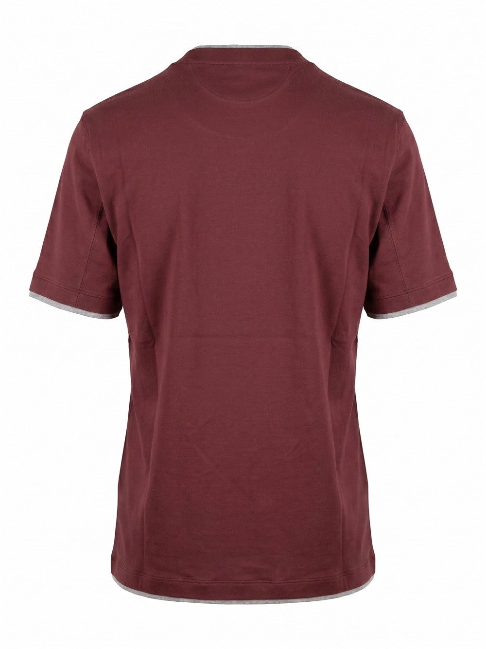 Brunello Cucinelli Men T-Shirt With Faux-Layering BRUNELLO CUCINELLI