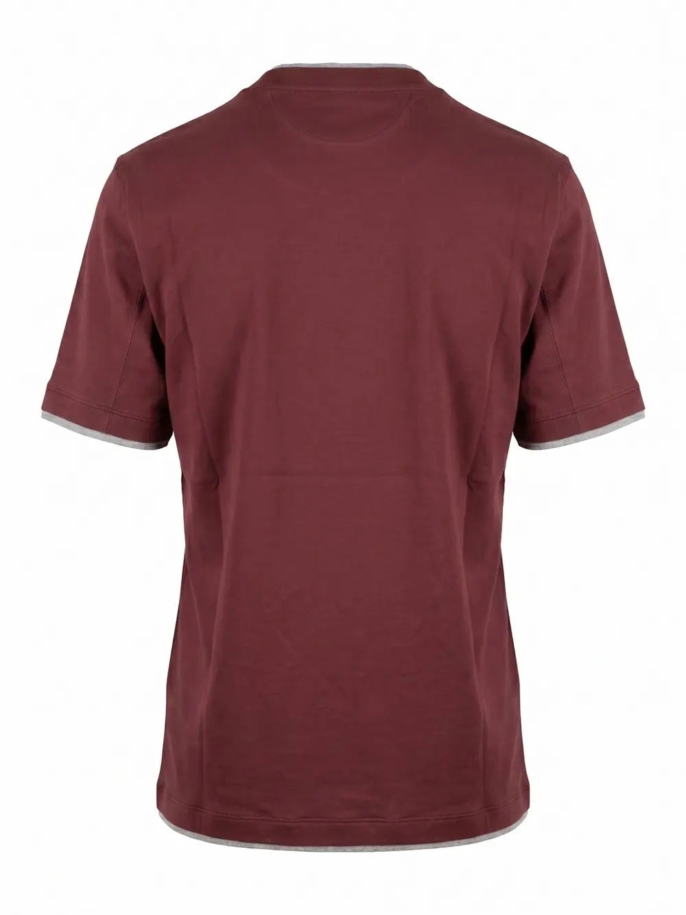 Brunello Cucinelli Men T-Shirt With Faux-Layering BRUNELLO CUCINELLI