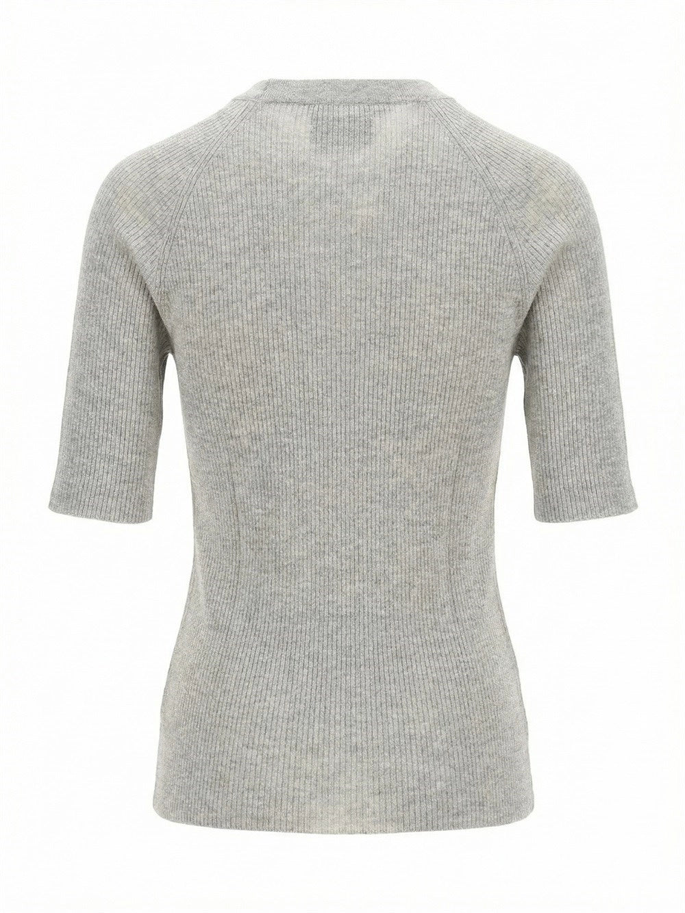 Brunello Cucinelli Women Sparkling Cashmere Lightweight Rib Knit Sweater BRUNELLO CUCINELLI