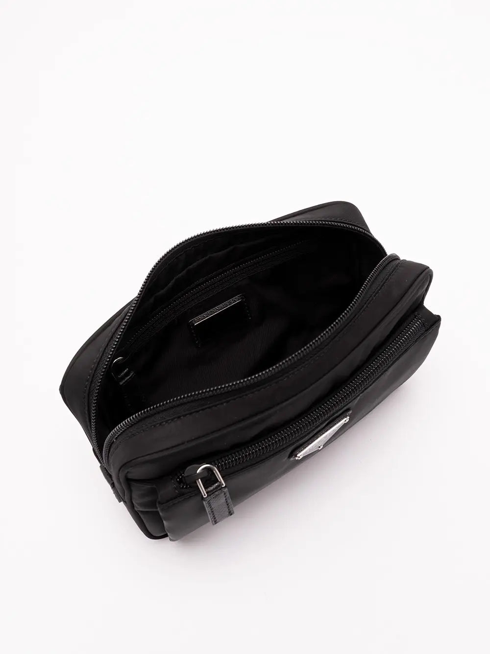 Prada Men Re-Nylon And Saffiano Leather Belt Bag PRADA