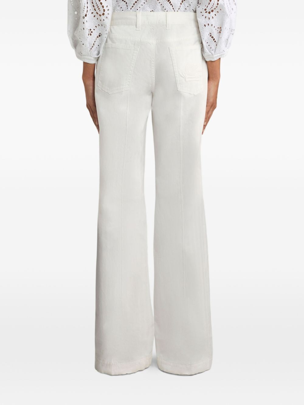 Etro Women White Jeans ETRO