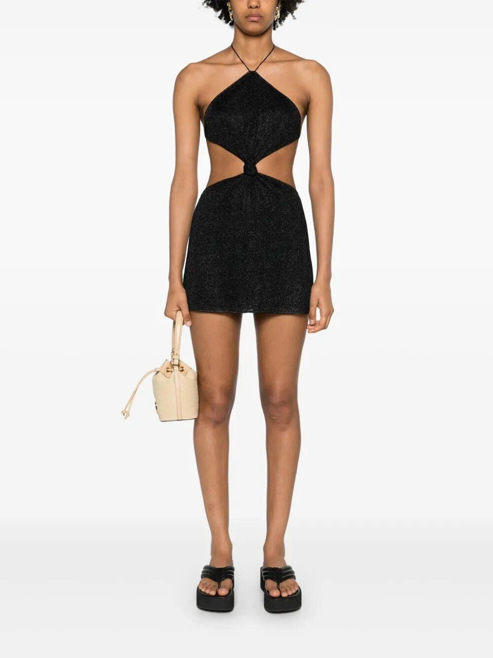 Oseree Women Lumiére Knot Mini Dress OSEREE