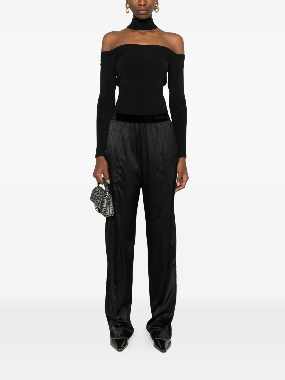 Tom Ford Women Stretch Silk Pants TOM FORD