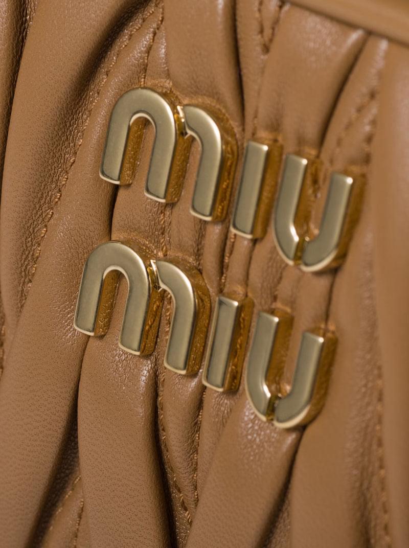 Miu Miu Women Arcadie Bag In Quilted Nappa MIU MIU
