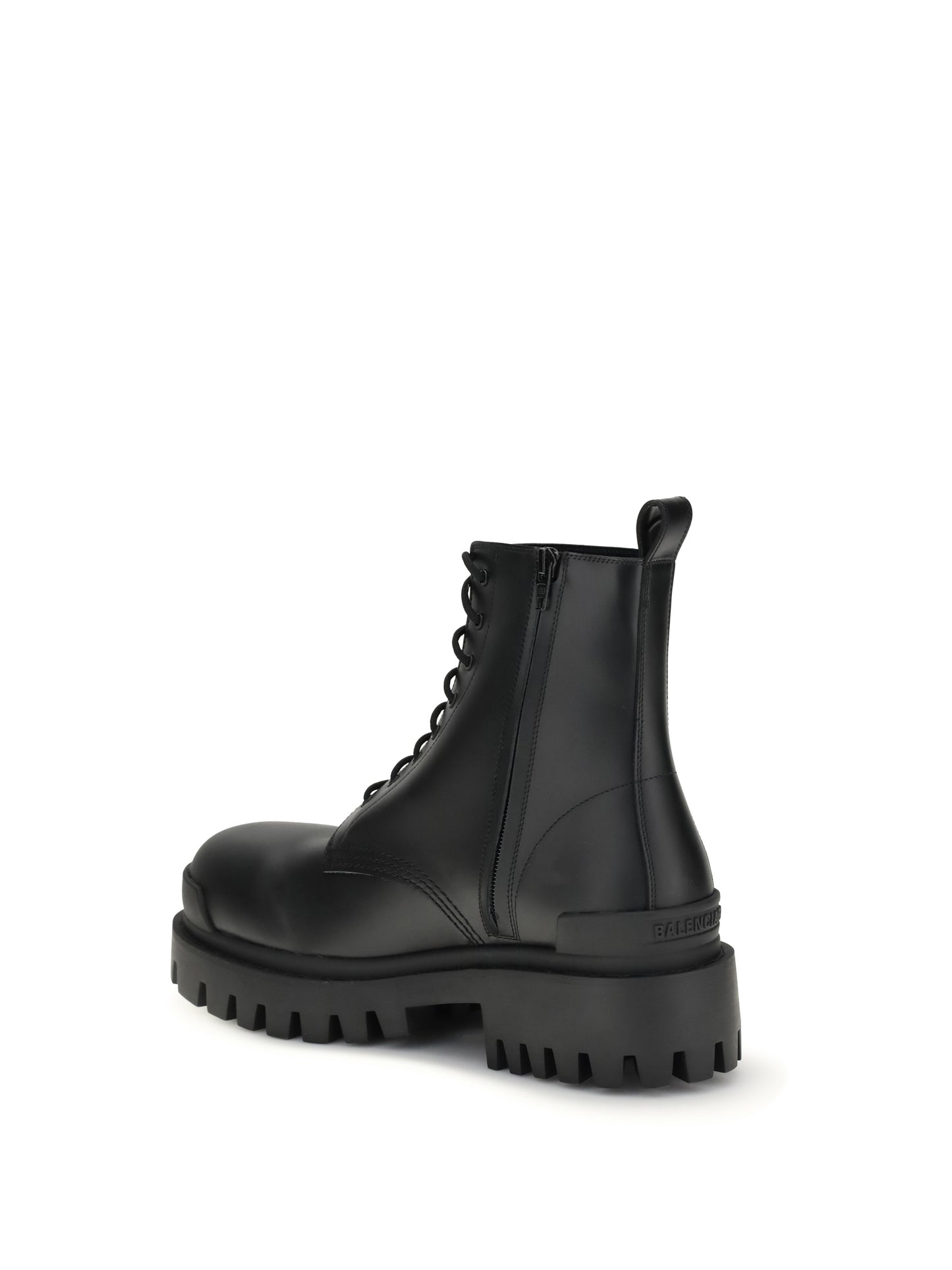Balenciaga Men Strike Lace-Up Boots BALENCIAGA