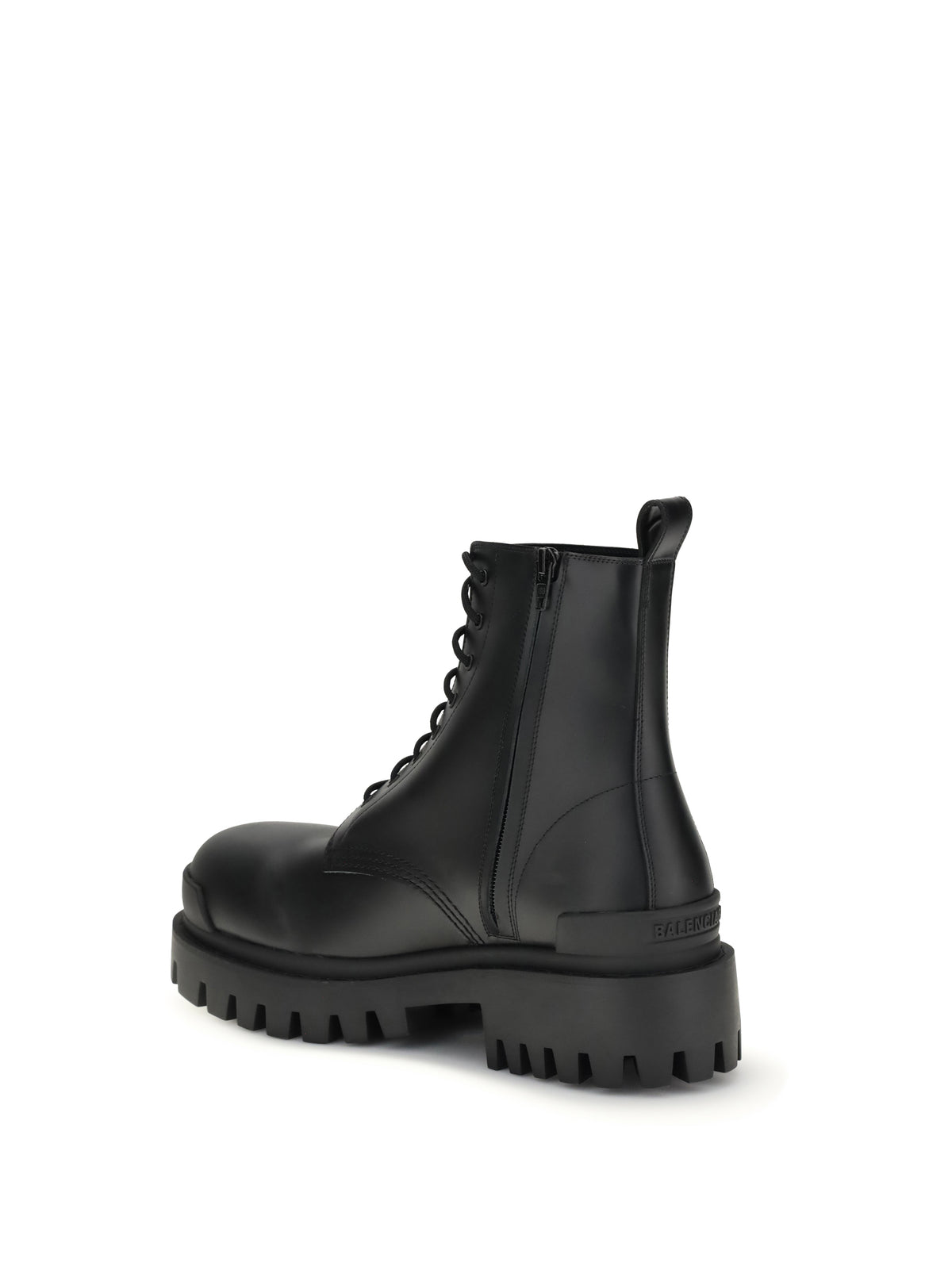 Balenciaga Men Strike Lace-Up Boots BALENCIAGA