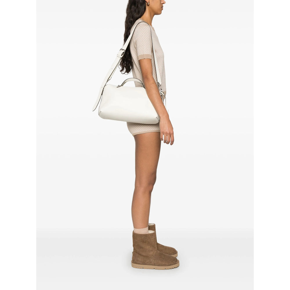 Fendi White Tote Bags Women FENDI