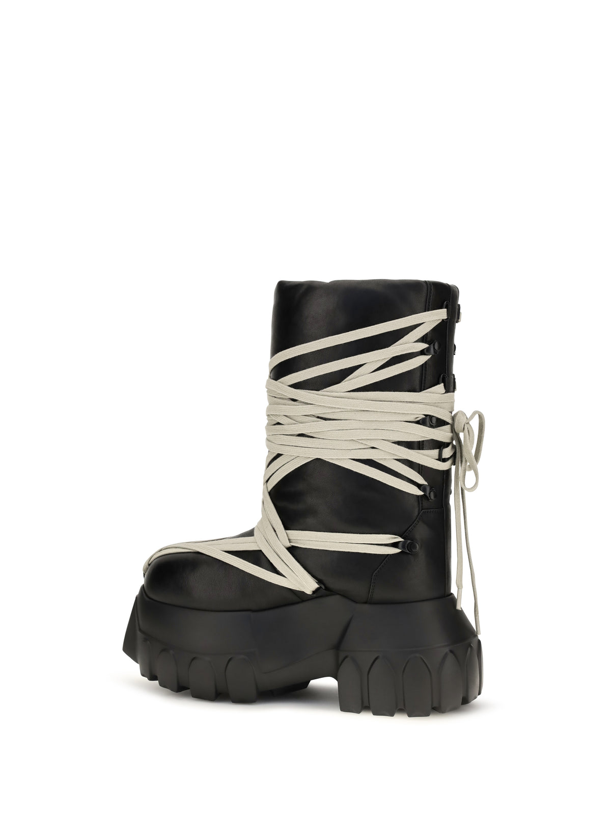 Rick Owens Women Megalace Lunar Mega Tractor Knee-High Boots RICK OWENS