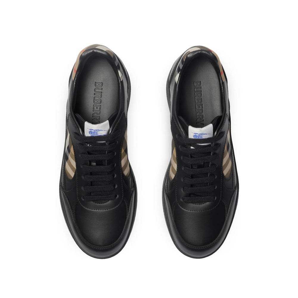 Burberry Black Trainers - Low-Tops Men BURBERRY