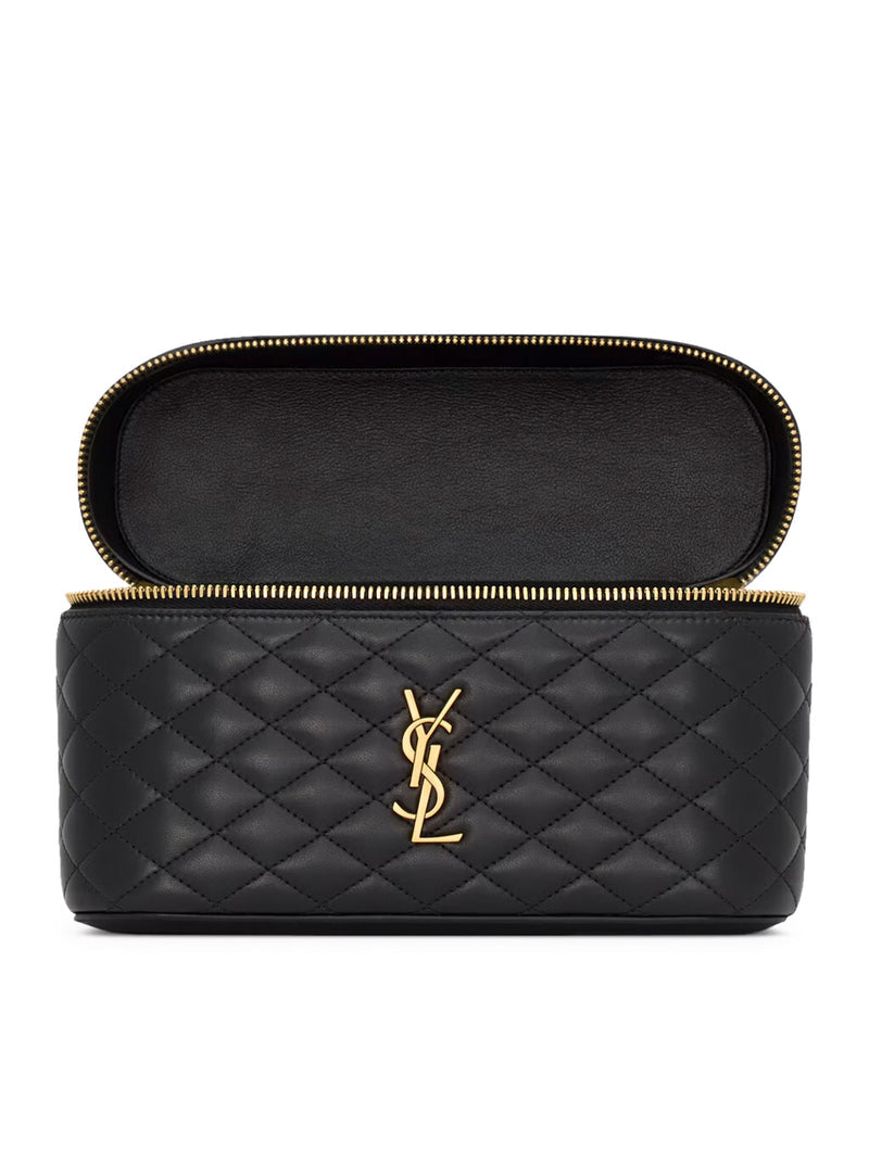 Saint Laurent Women Gaby Large Lambskin Vanity Bag SAINT LAURENT