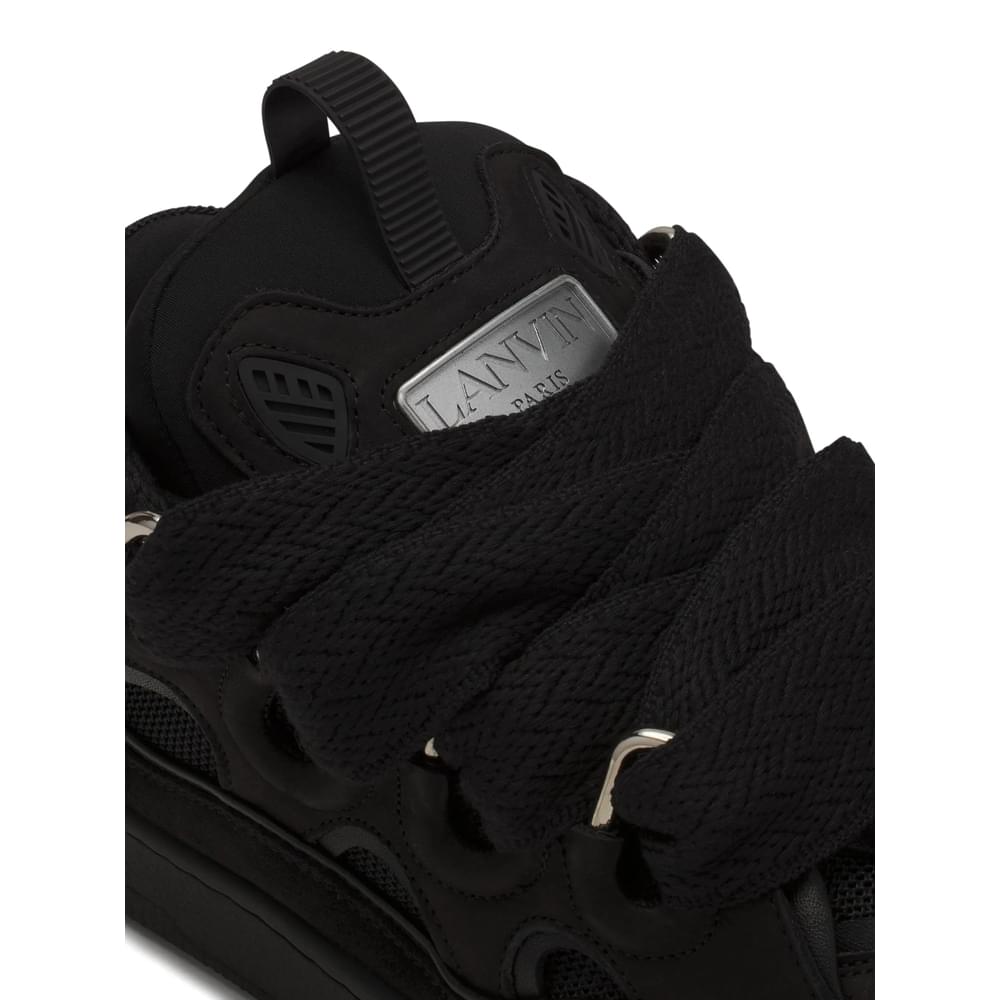 Lanvin Black Trainers - Low-Tops Men LANVIN