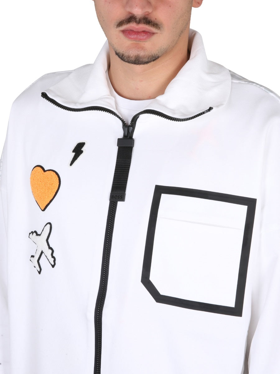 Boss Men Sweatshirt With Logo BOSS