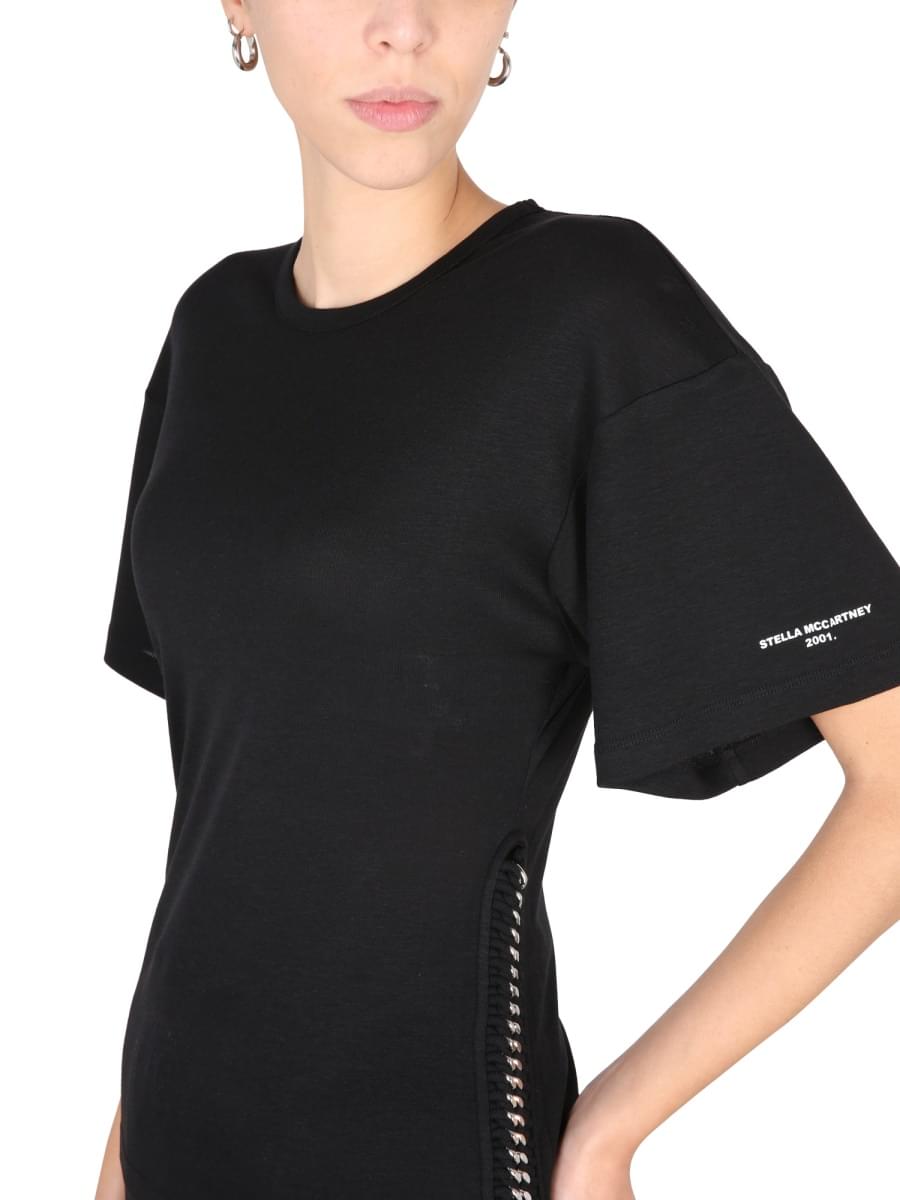 Stella Mccartney Women T-Shirt With Chain Detail STELLA MCCARTNEY