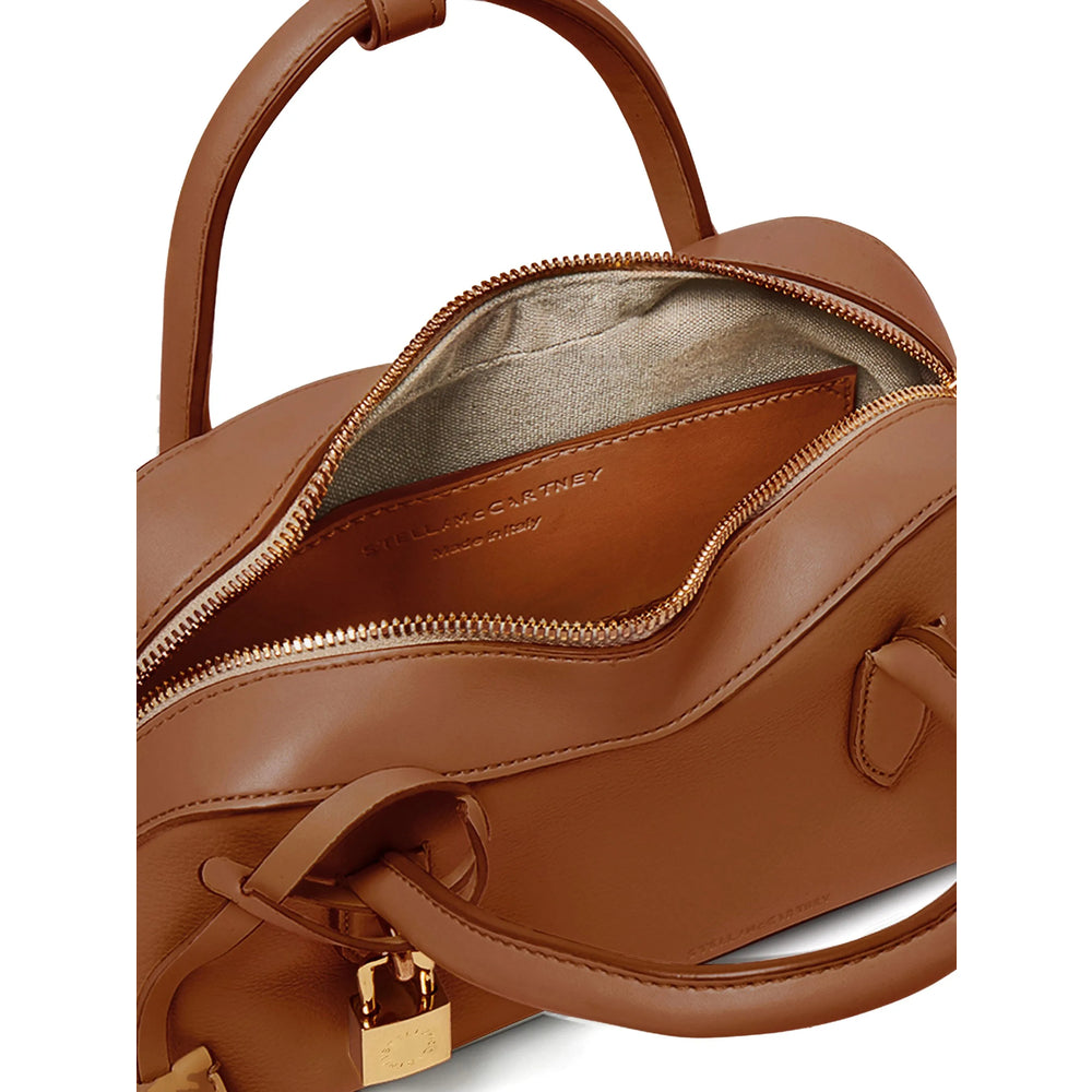 Stella Mccartney Brown Satchels & Cross Body Bags Women Women STELLA MCCARTNEY