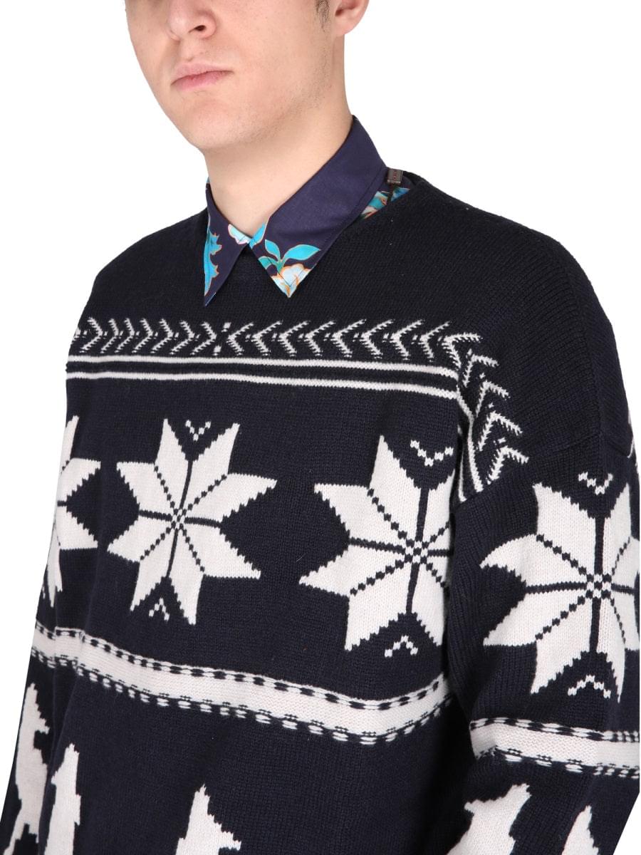 Etro Men Virgin Wool Sweater ETRO
