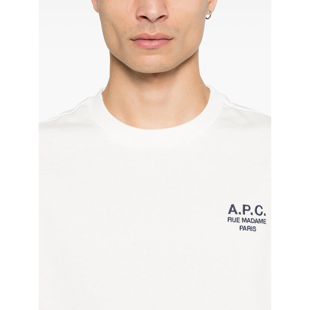 A.P.C. White T-Shirts & Vests - T-Shirts Men A.P.C.
