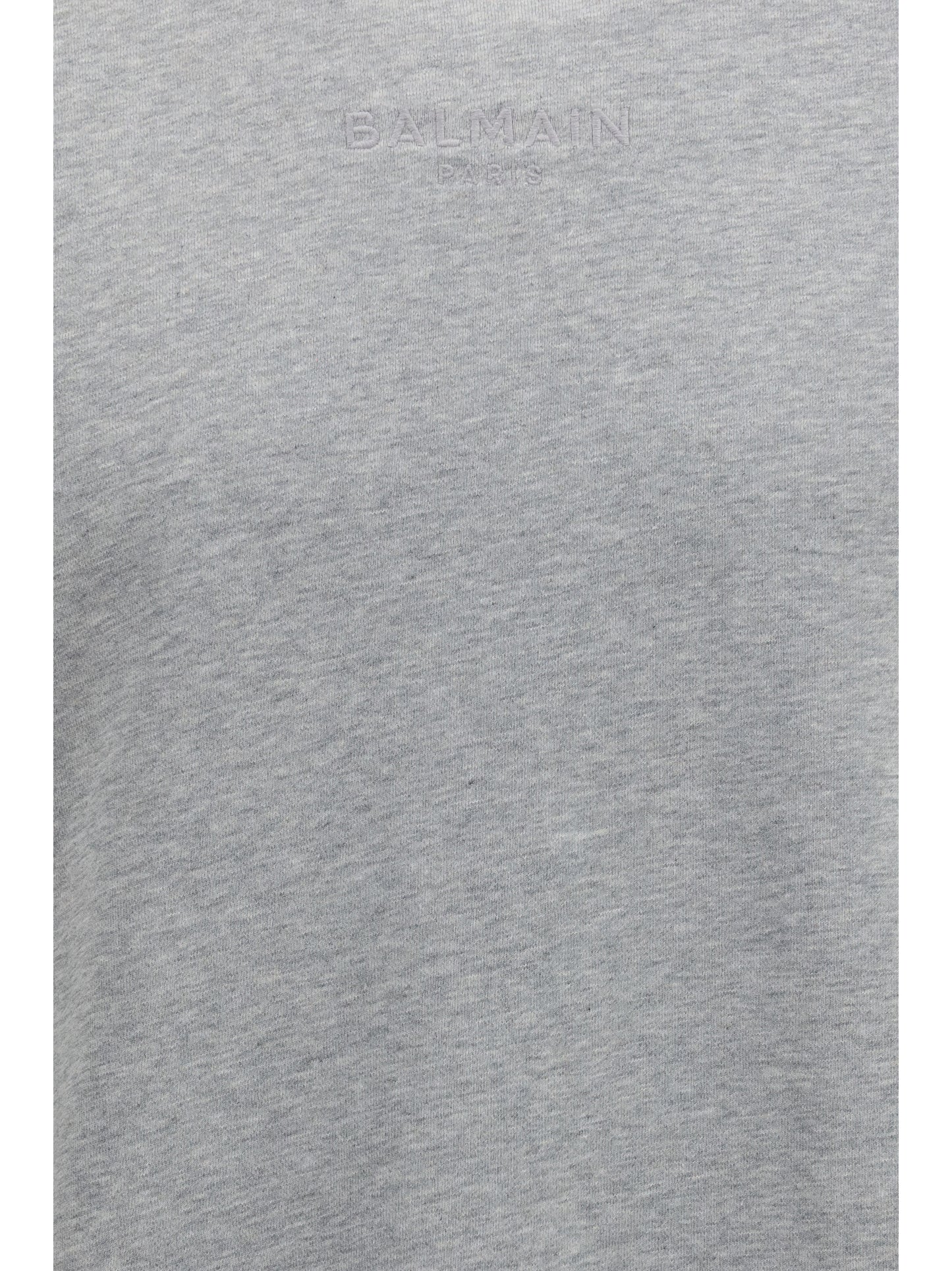 Balmain Men Embroidered Logo Crewneck Sweatshirt BALMAIN