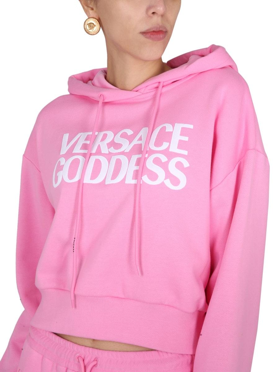 Versace Women Cropped Sweatshirt VERSACE