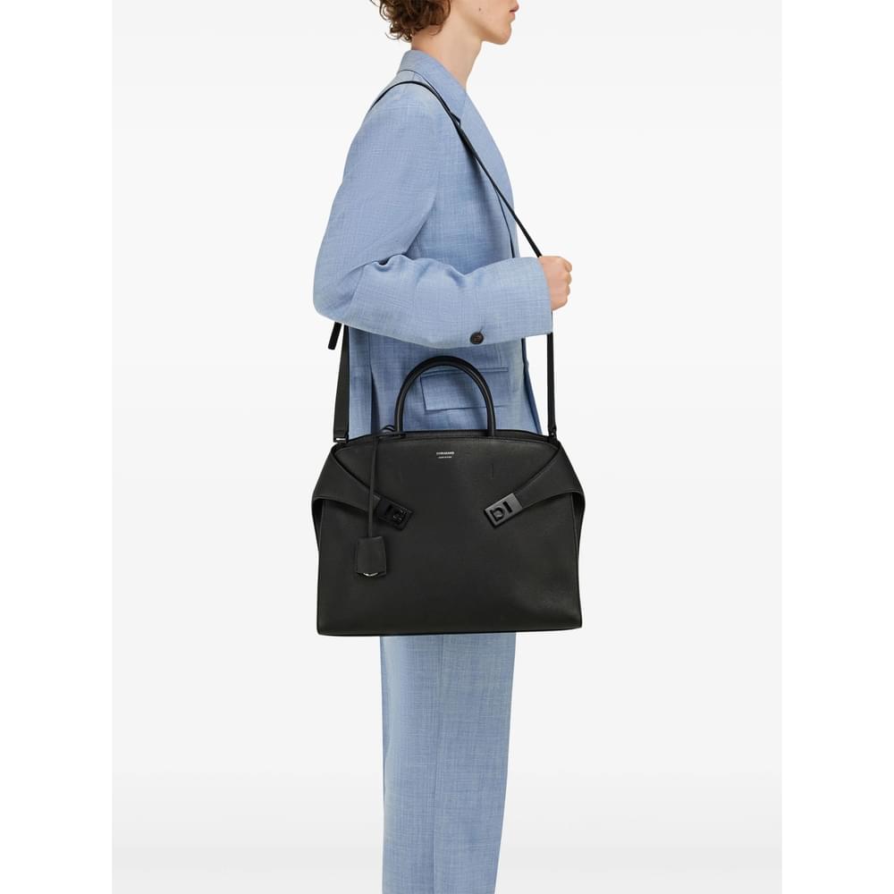 Ferragamo Black Laptop Bags & Briefcases Men FERRAGAMO