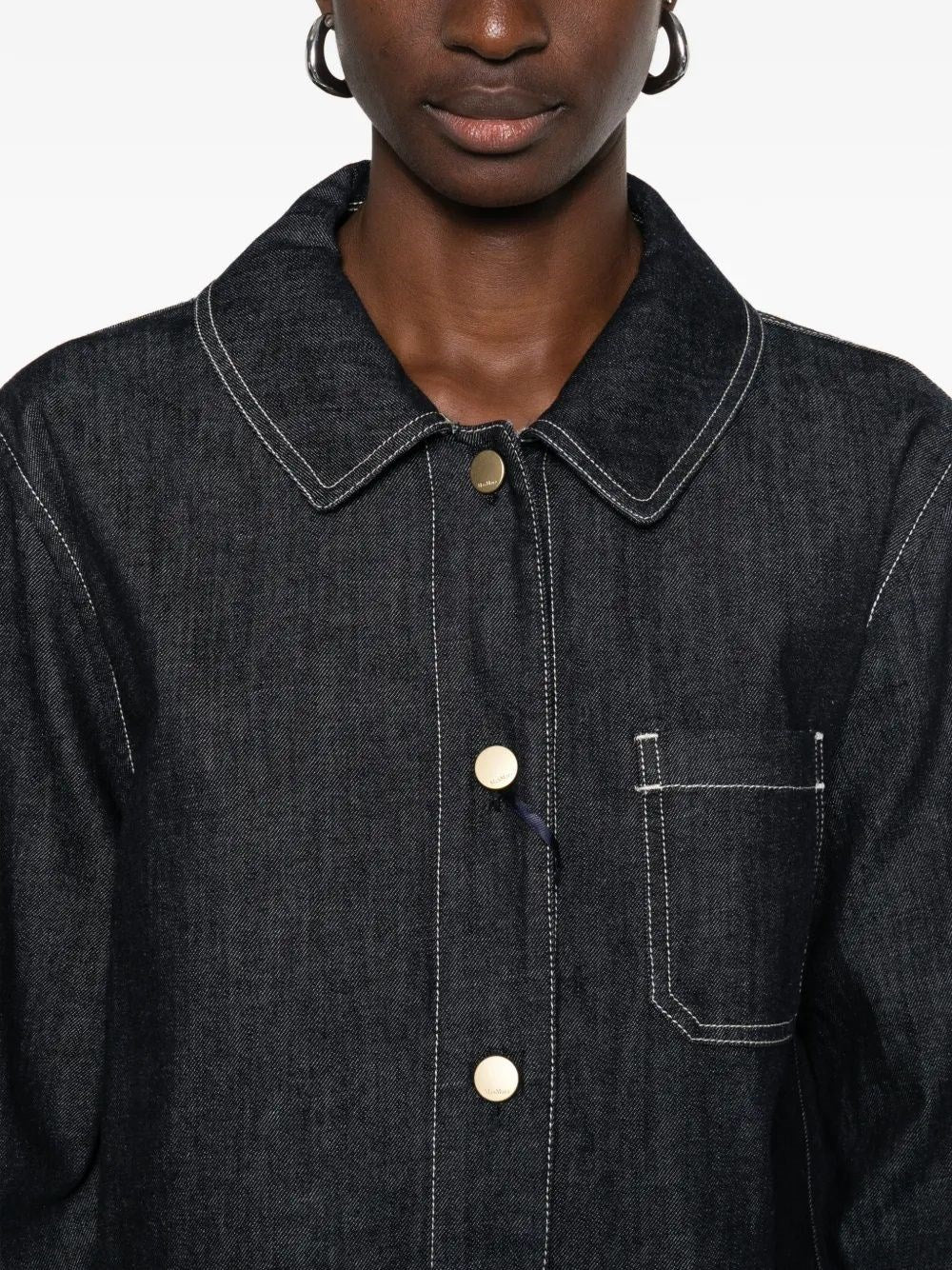 'S Max Mara Women Denim Shirt S MAX MARA