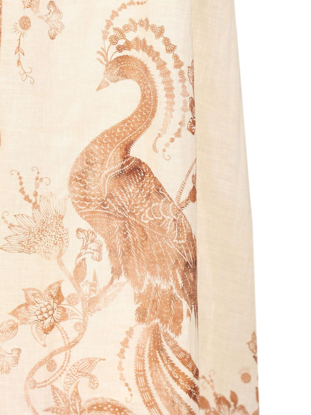 Zimmermann Women Indra Plunge Midi Dress ZIMMERMANN