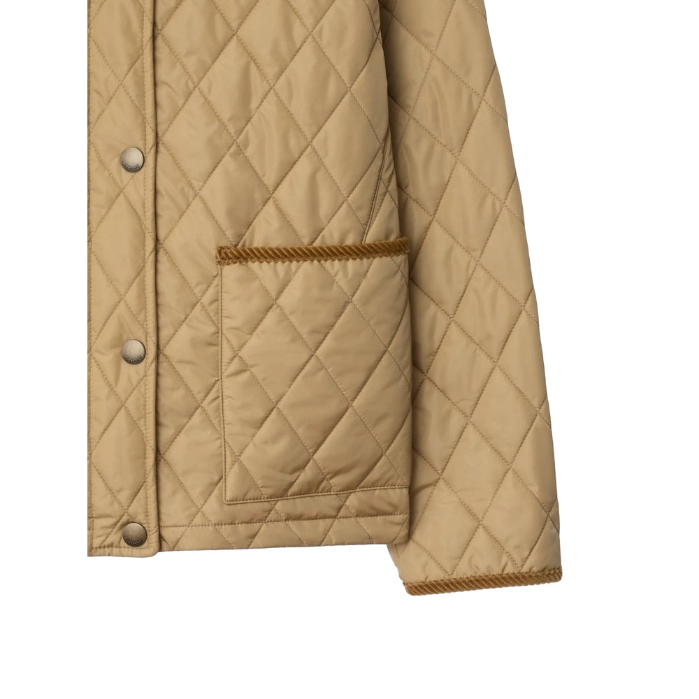 Burberry Neutrals Jackets - Puffer Jackets Women BURBERRY
