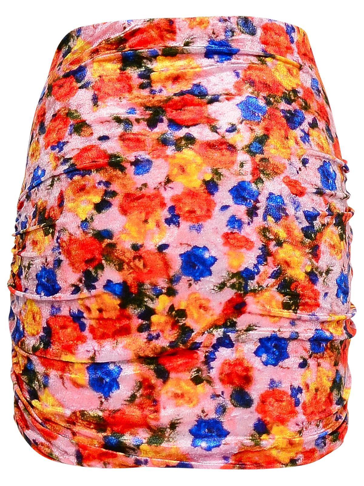 Isabel Marant Orange Polyamide Miniskirt Women ISABEL MARANT
